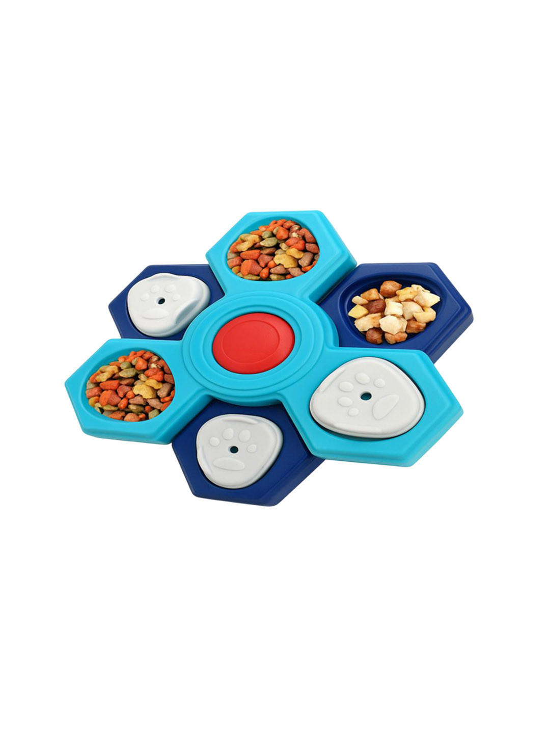 Petbabas Plastic Anti-Skid Puzzle Pet Feeders