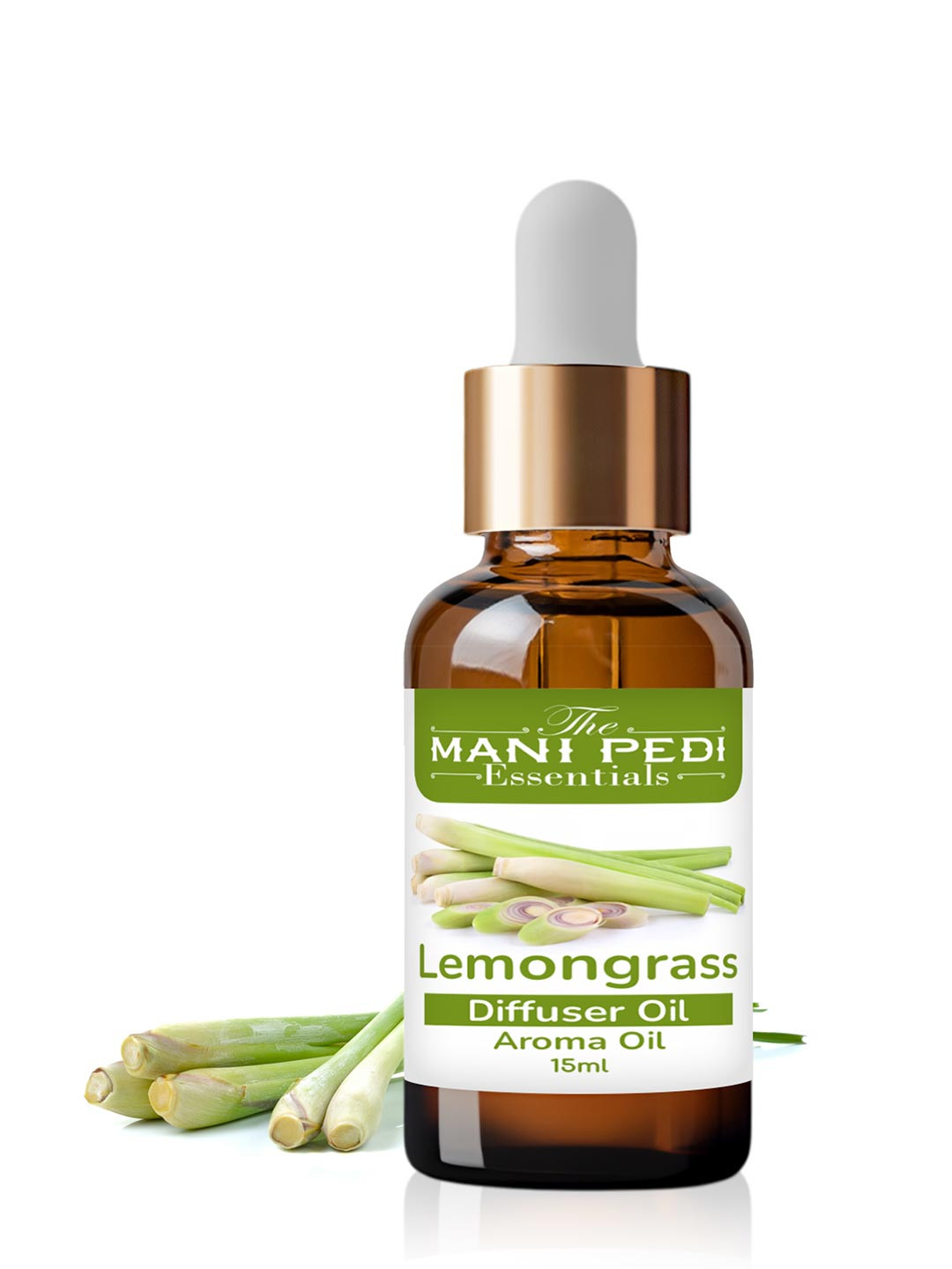 The Mani Pedi Essentials Lemongrass Diffuser Oil 15 ml