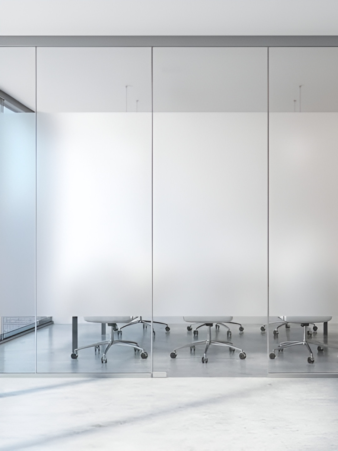 Woohome Waterproof Frosted Film Window Stickers