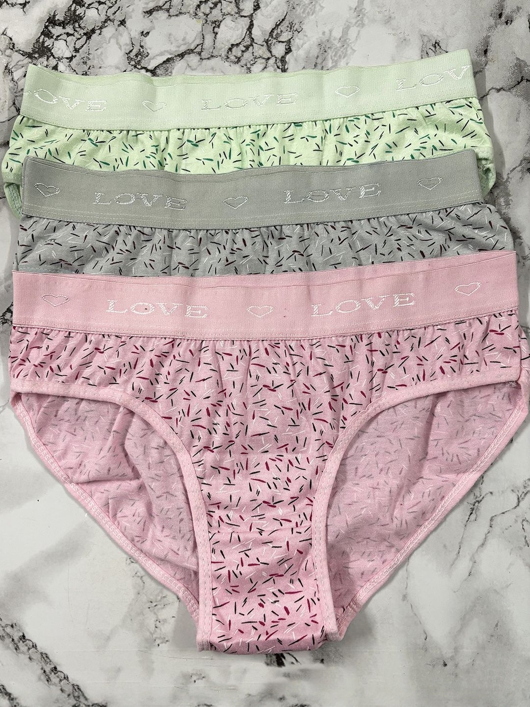 Nakshu Women Pack Of 3 Mid-rise Hipster Briefs