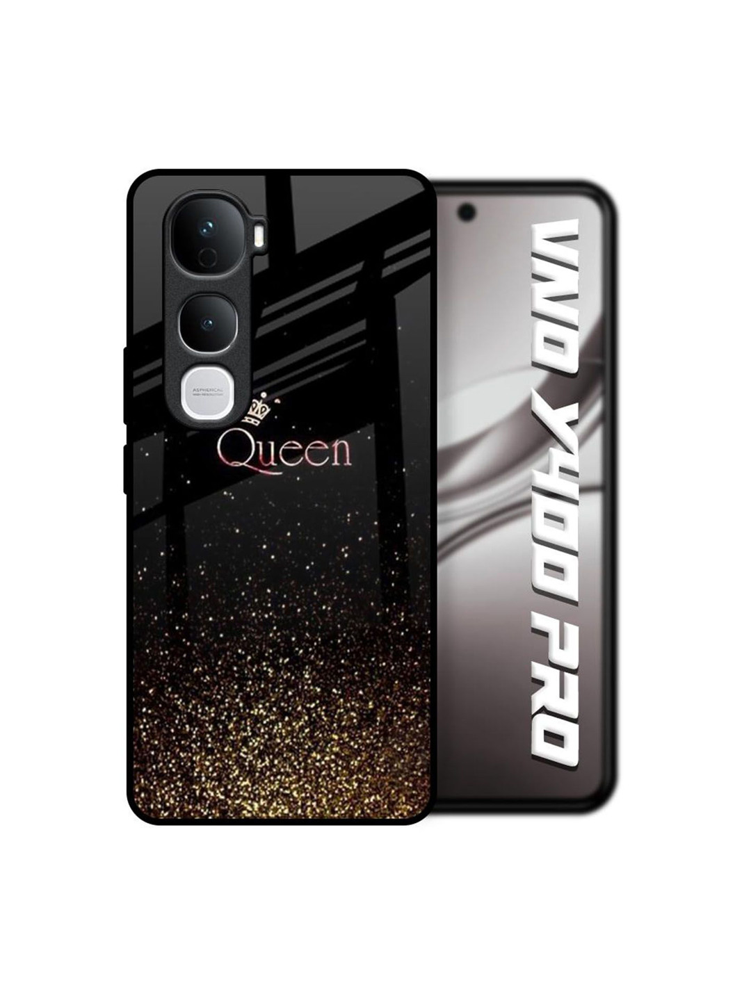 QRIOH I Am The Queen Vivo Y400 Pro 5G Back Case Mobile Accessories
