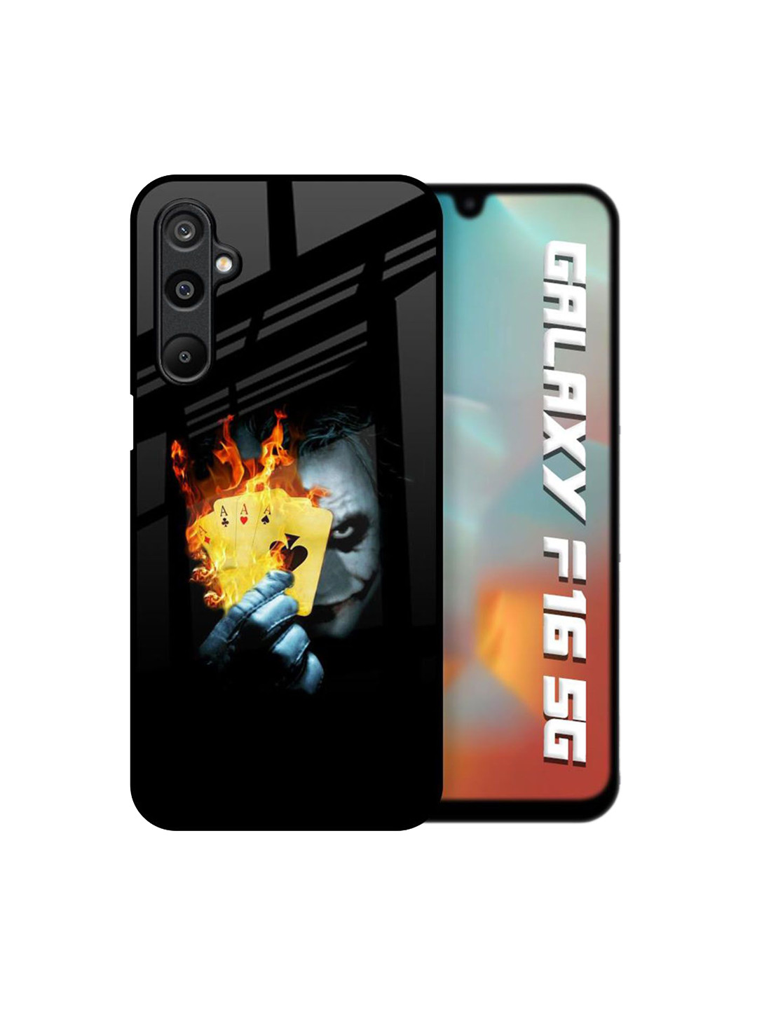 QRIOH AAA Joker Glass Case for Samsung Galaxy F16 5G
