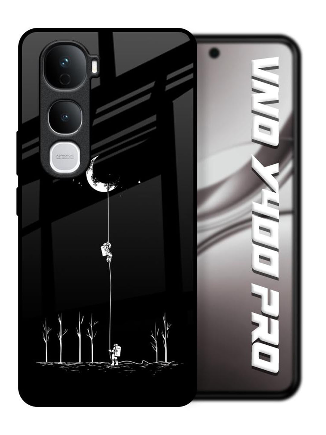 QRIOH Quirky Printed Vivo Y400 Pro 5G Back Case Mobile Accessories