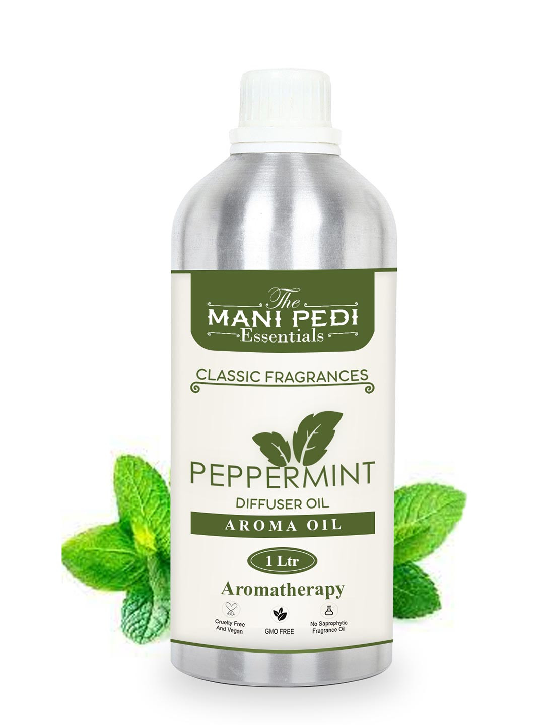 The Mani Pedi Essentials Peppermint Fragrance Oil For Diffuser 1 L