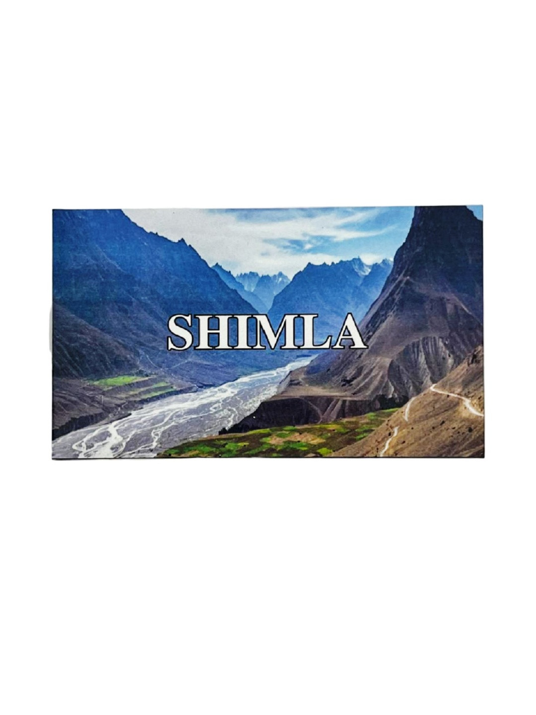 numeroastro Multicolour Shimla Fridge Magnet