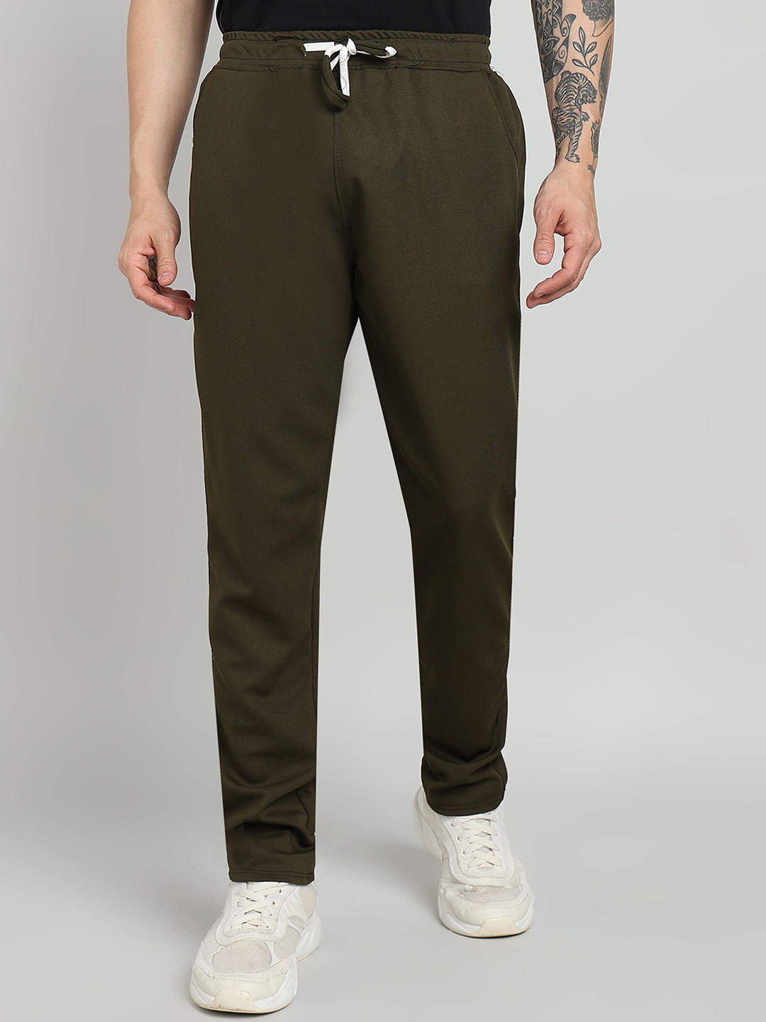 GT SPORTS Men Mid-Rise Dry Fit Track Pants