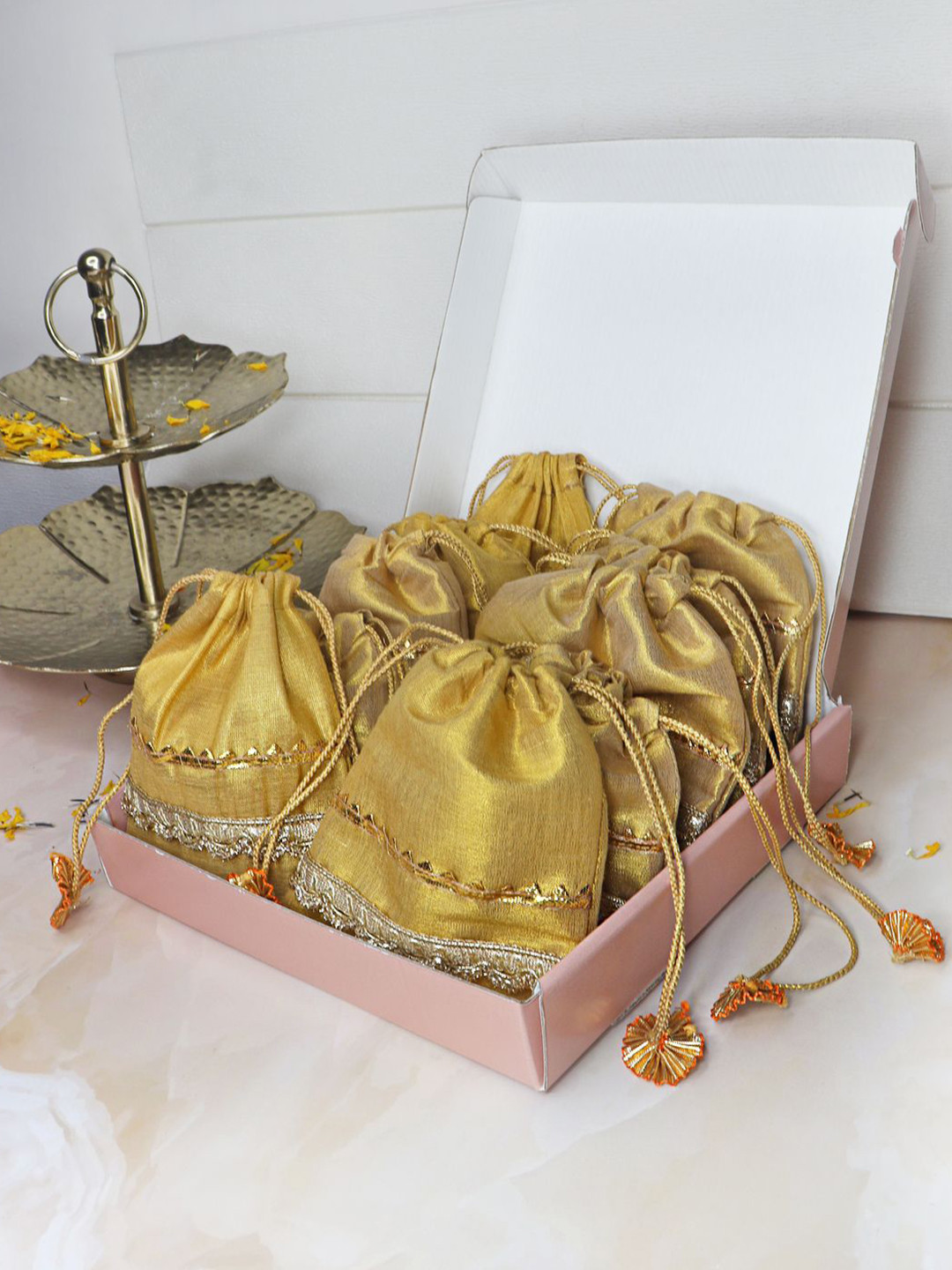 Soho Boho Studio Bucket Shoulder Bag With Bow Detail