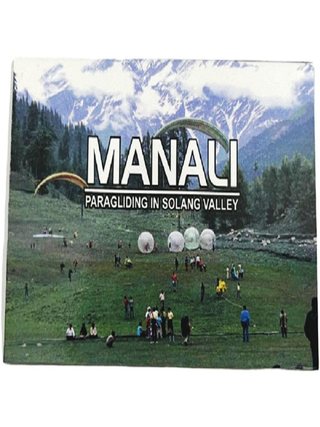 Numeroastro Manali Paragliding Fridge Magnet