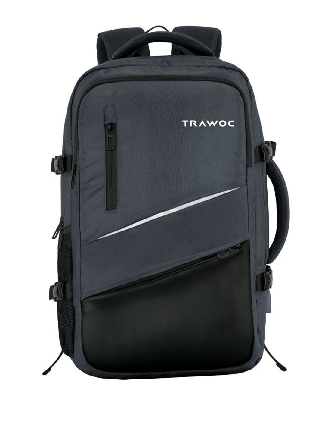 TRAWOC Unisex 25L Laptop TPB02 Stylish Bag with USB Charging Port Backpack