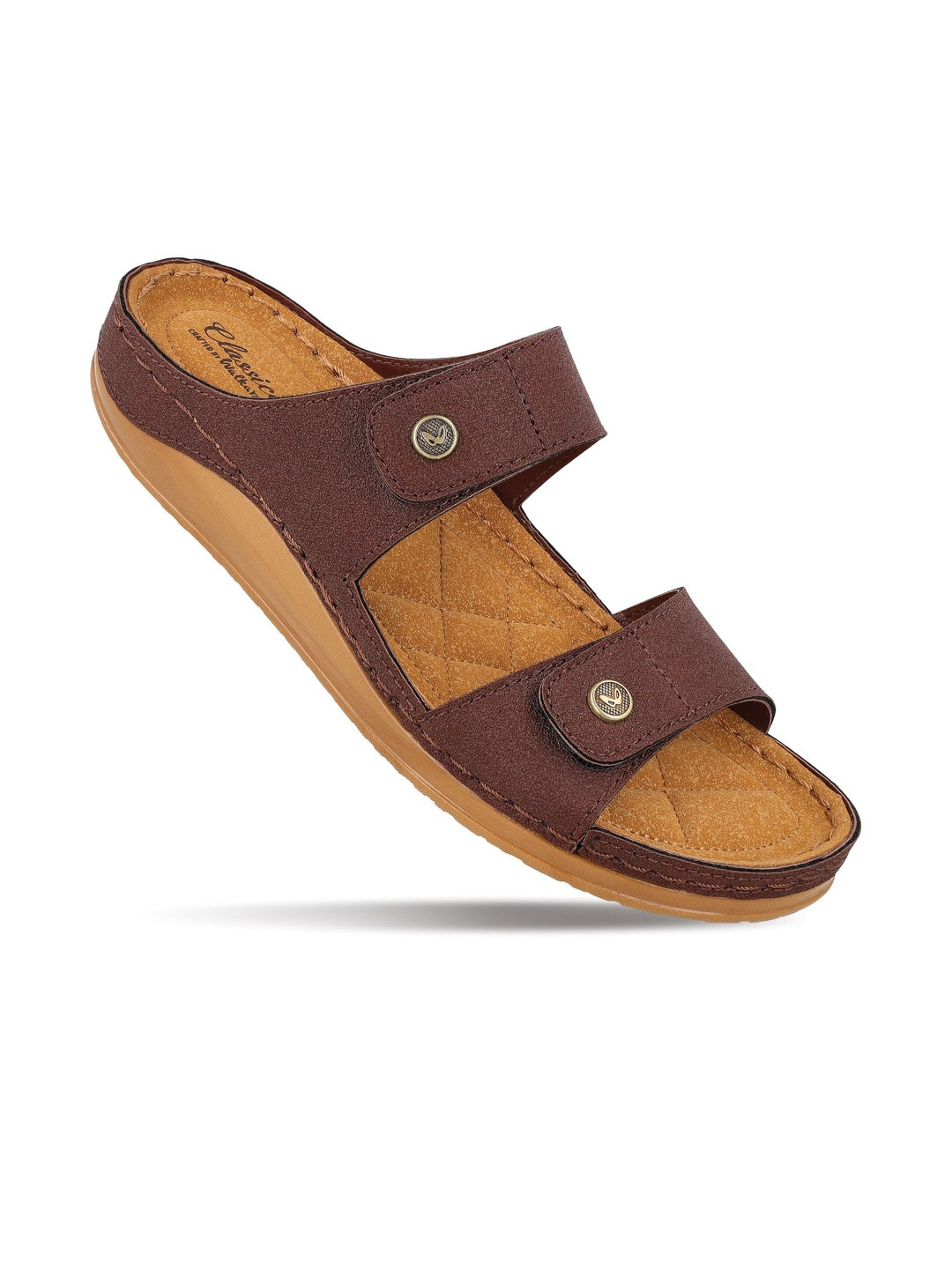 Walkaroo Women Slip-On Comfort Sandals