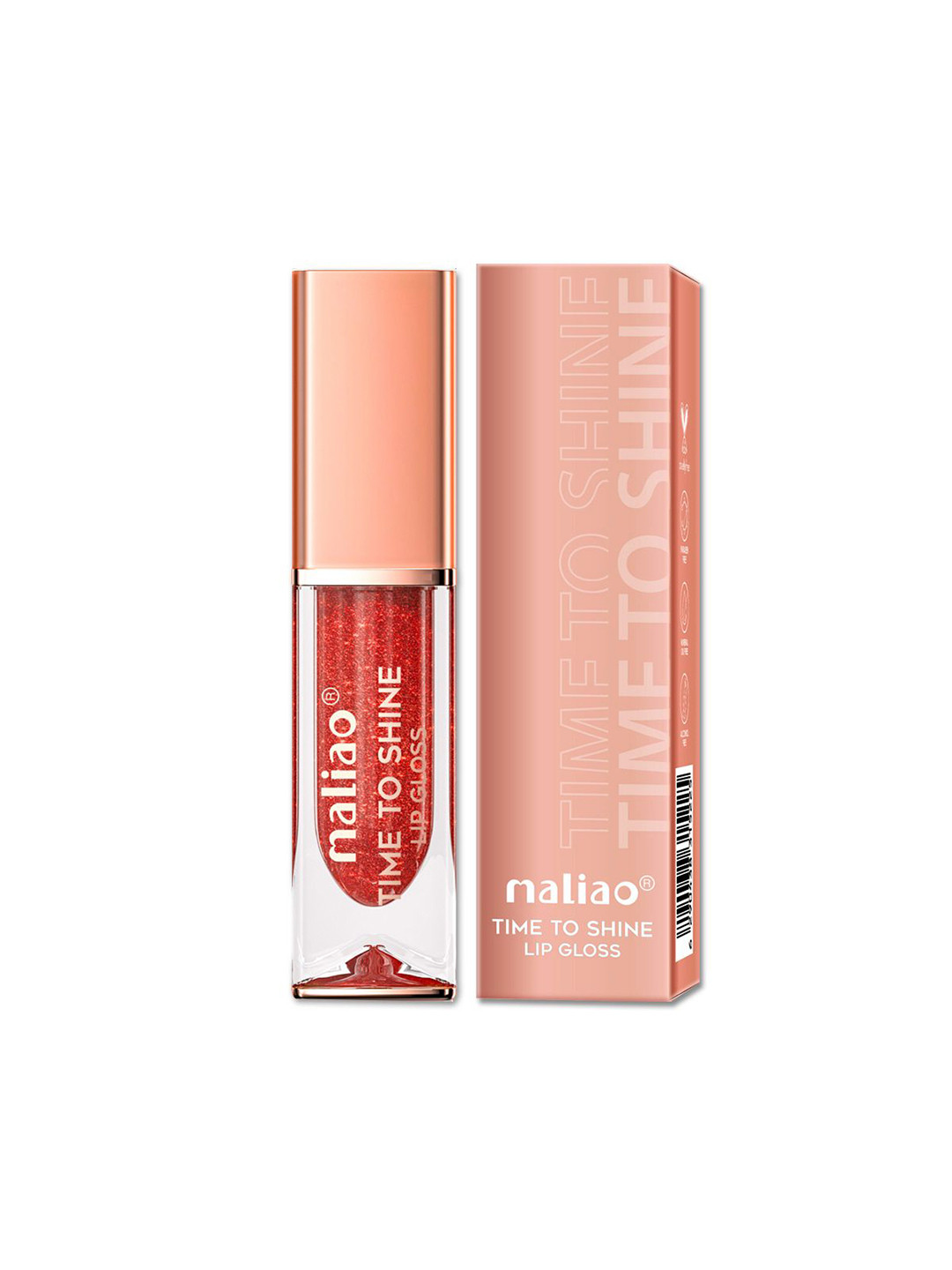 Maliao Time To Shine Hydrating & Non-Sticky Lip Gloss-6.5ml- Midnight Liar - 01