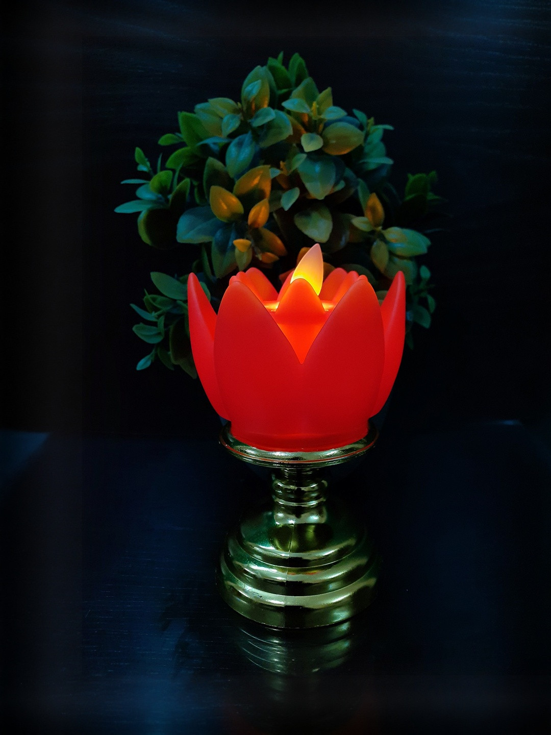 Afterstitch dancing flame led candle