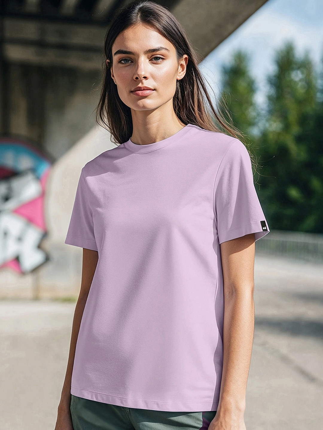Bewakoof Women Purple T-shirt
