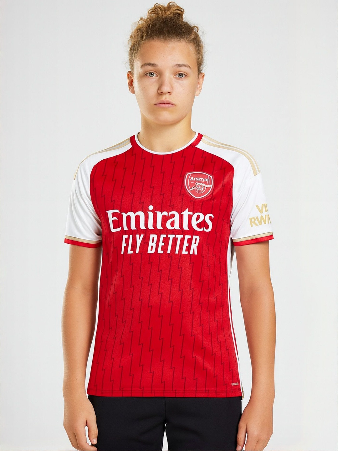 Dostitch Boys Arsenal Home Jersey T-shirt