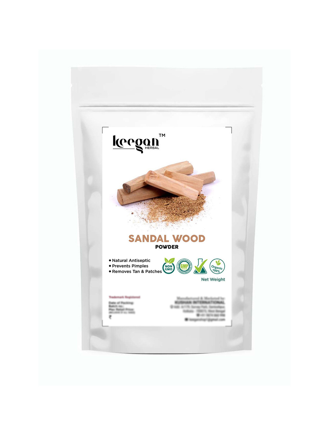 Keegan Sandalwood Powder Face Mask - 100 g