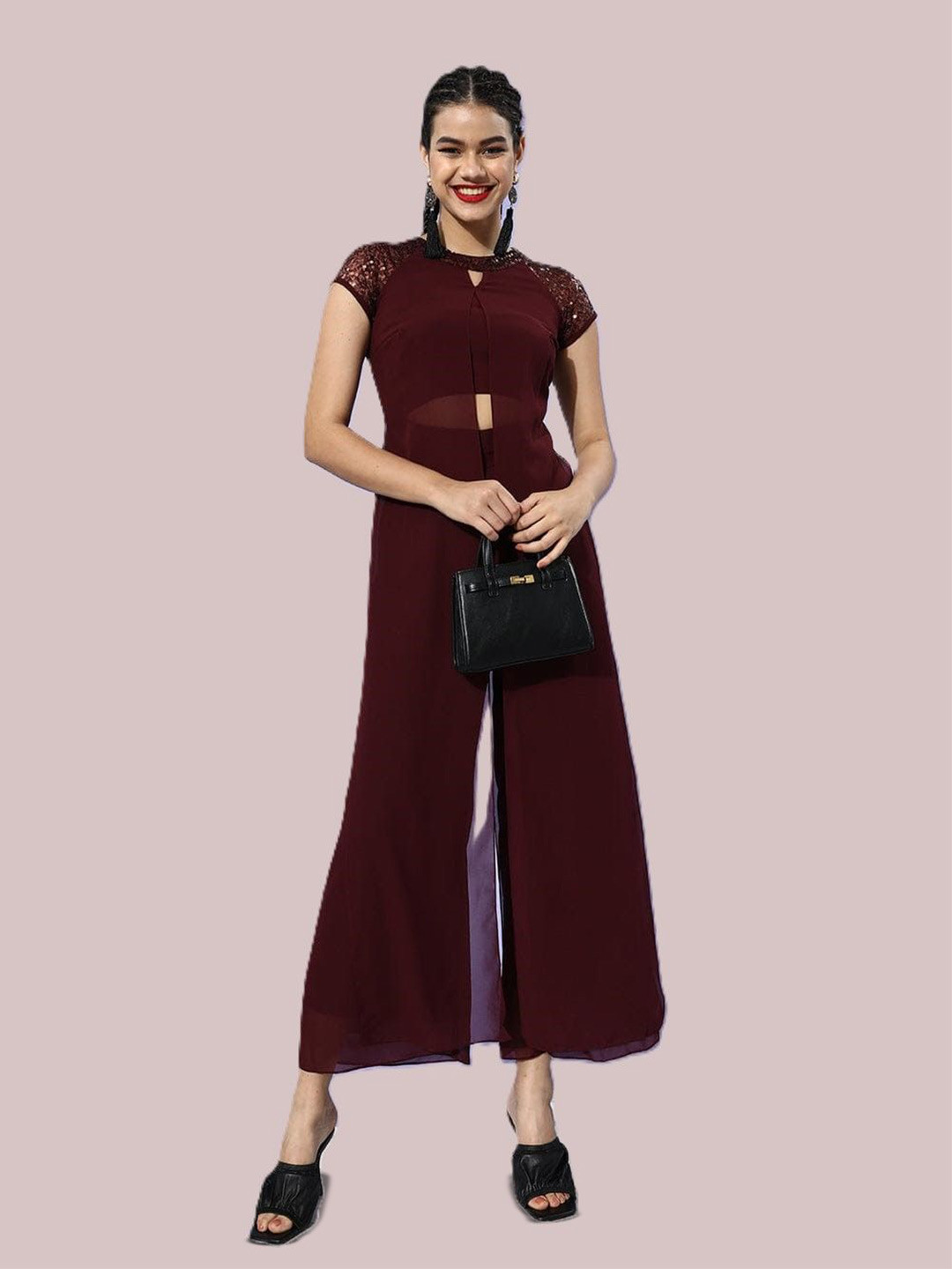 ORIEX THE ORIGINAL FASHION Women Round Neck Basic Jumpsuit