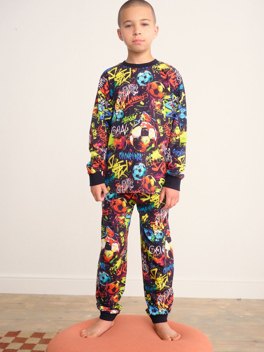 NEXT Boys Printed Cotton Night Suit F82454