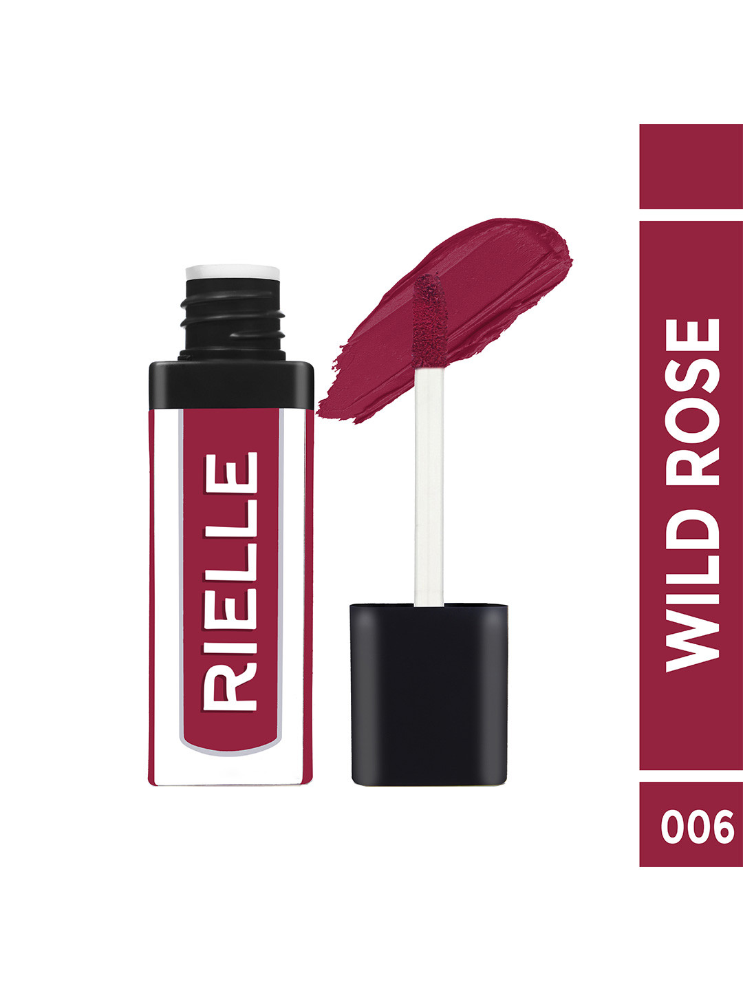 RIELLE Colour Me Pretty Matte Liquid Lipstick - 4 ml - Wild Rose 006