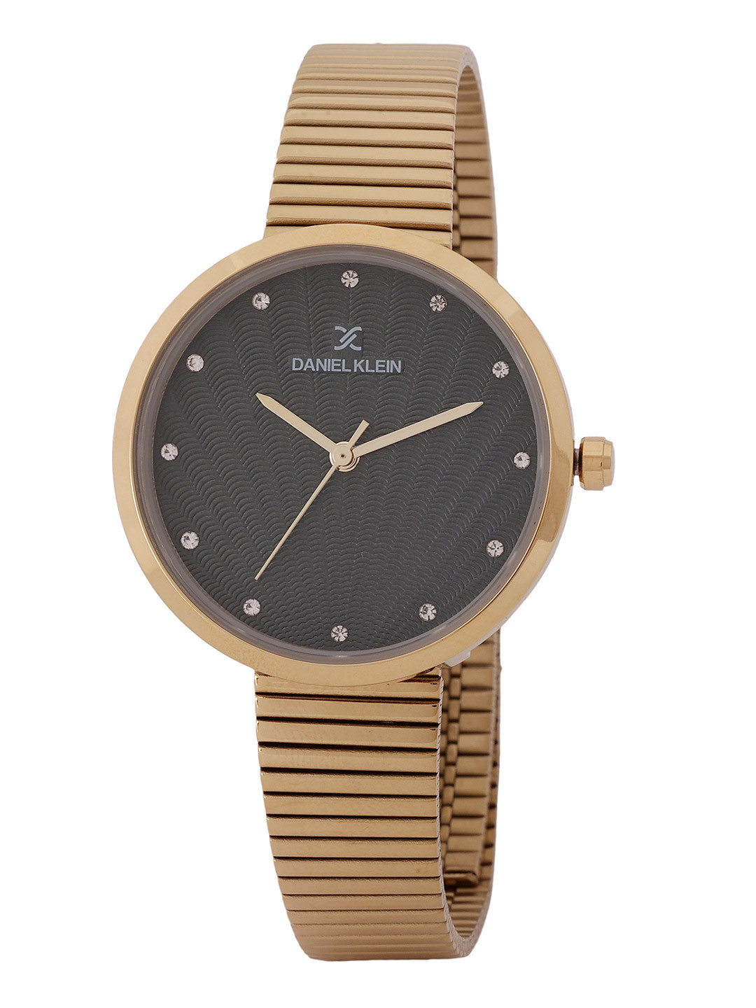 Daniel Klein Women Embellished Dial & Bracelet Style Straps Analogue Watch DK.20.10007-5