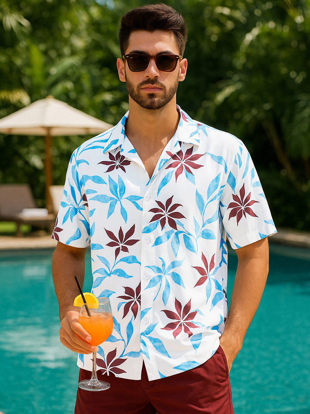 Bewakoof Oversized  Floral All Over Printed Casual Shirt