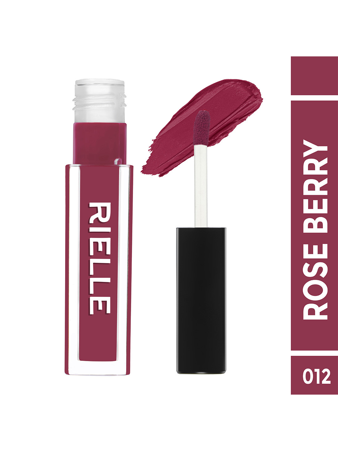 RIELLE My Matte Long-Lasting Liquid Lipstick - 2.8 ml - Rose Berry-012
