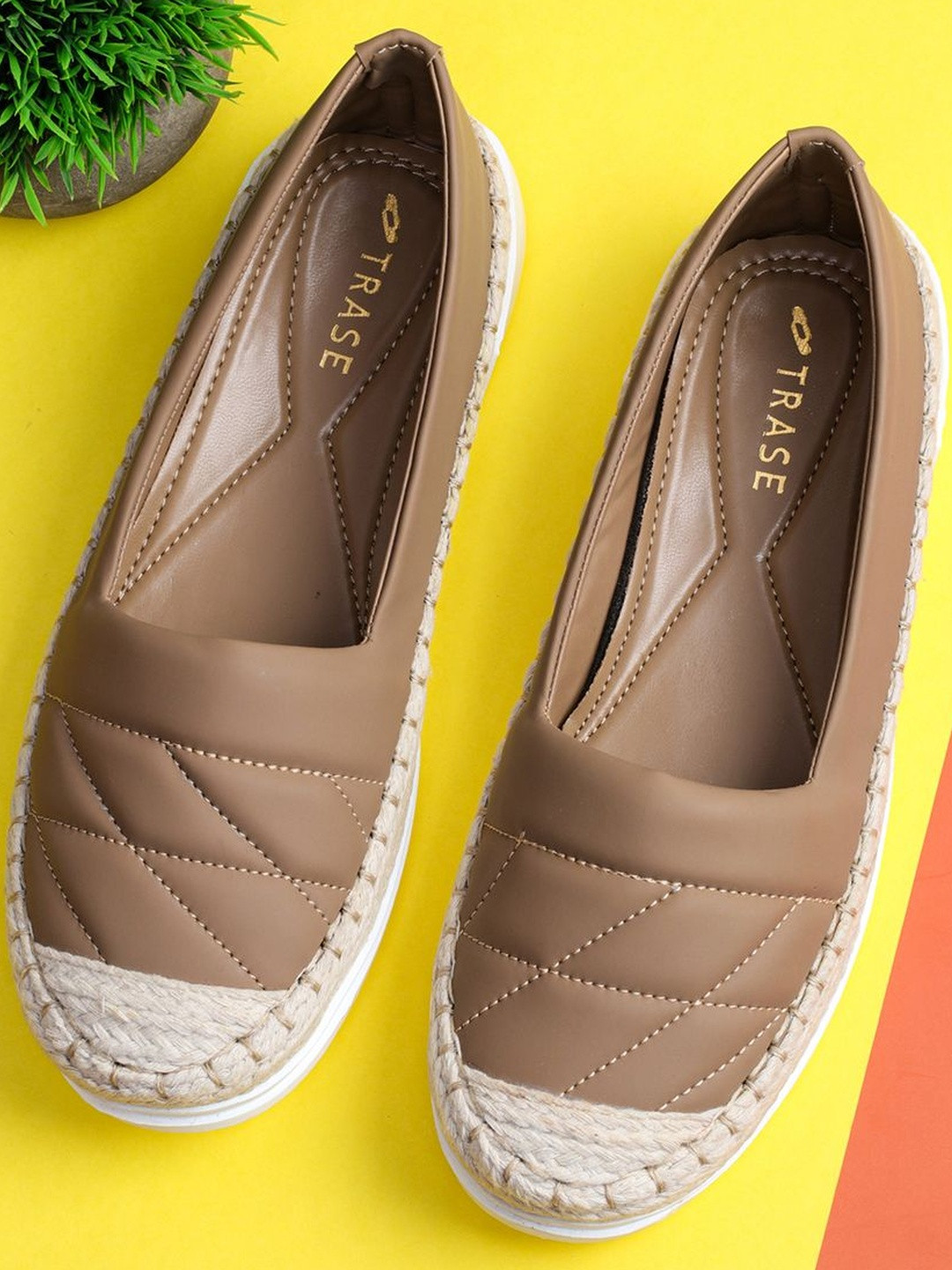 TRASE Women Beige Espadrilles