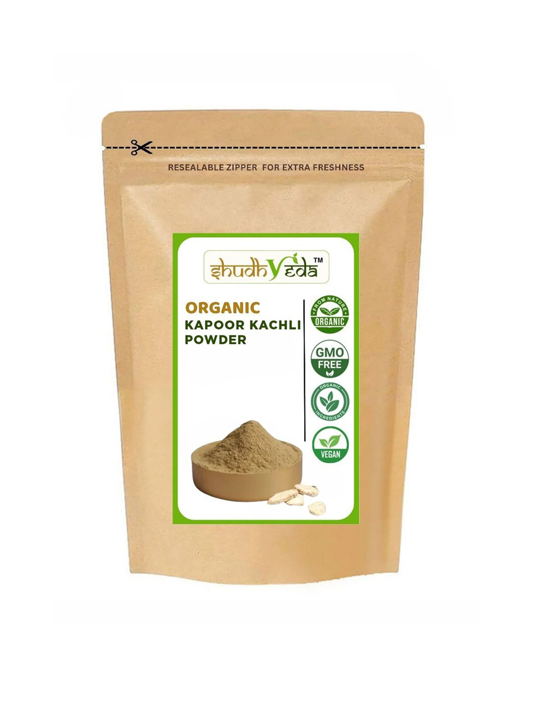 Shudhveda Organic Kapoor Kachari Powder - 450 g