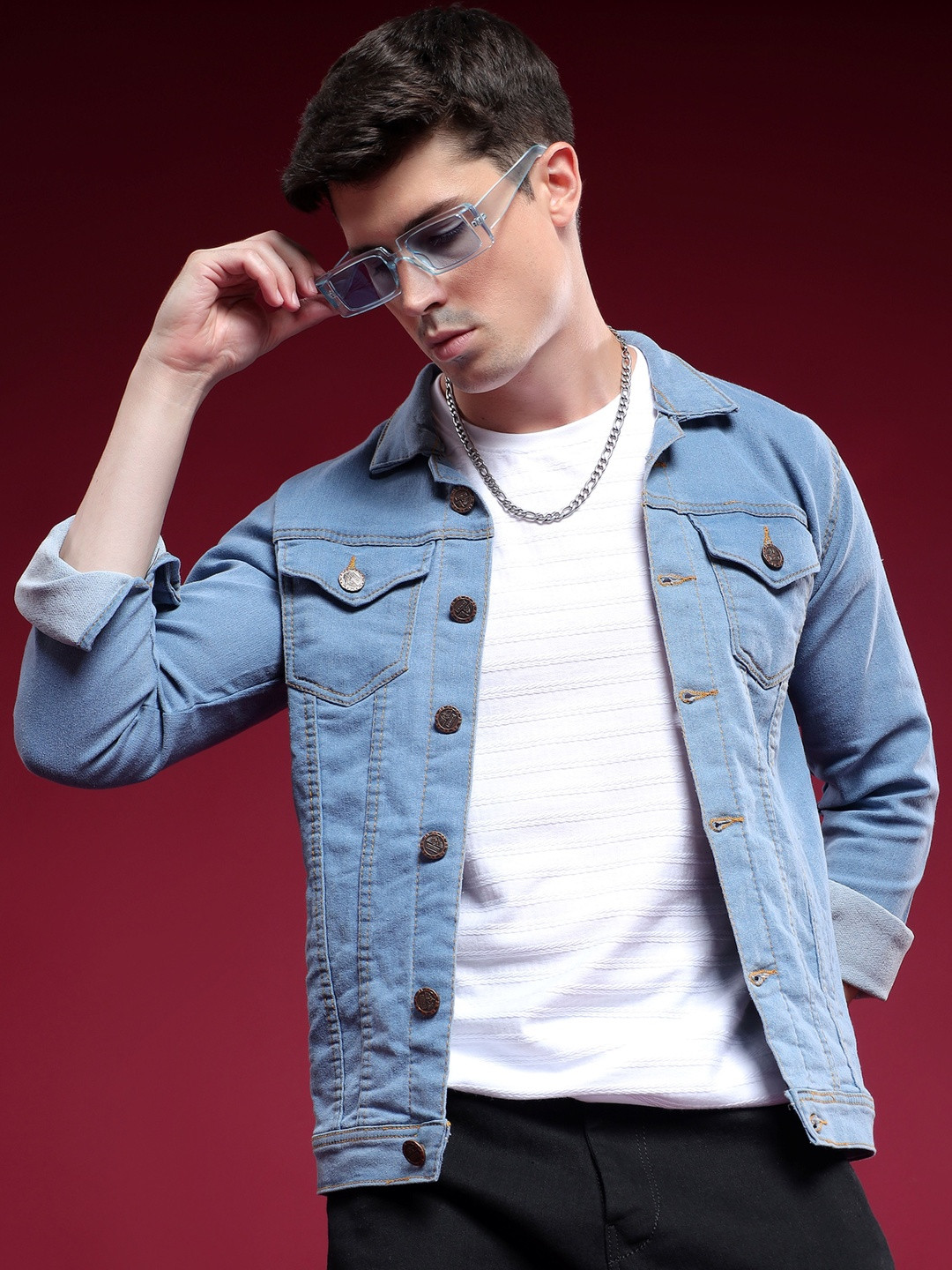 Mevan Men Denim Jacket