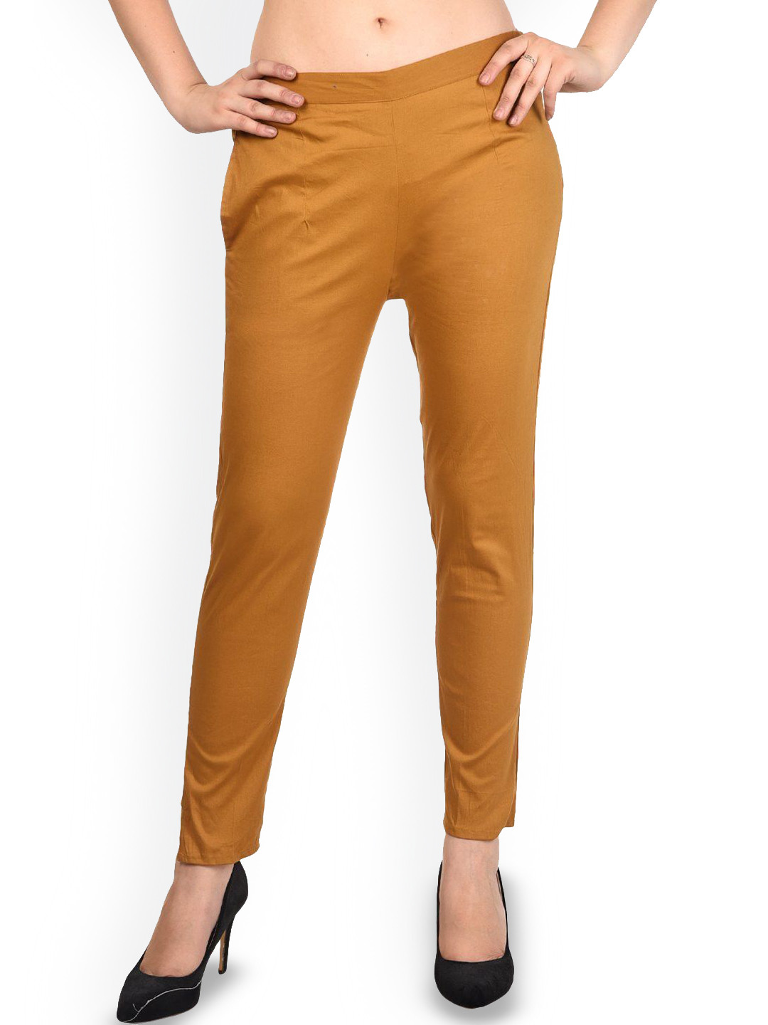 MIXFIT Women Slim Fit Low Rise Regular Trousers