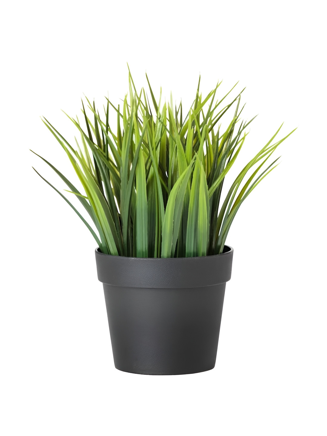 paperi Green Grass Artificial Potted Plant With Pot
