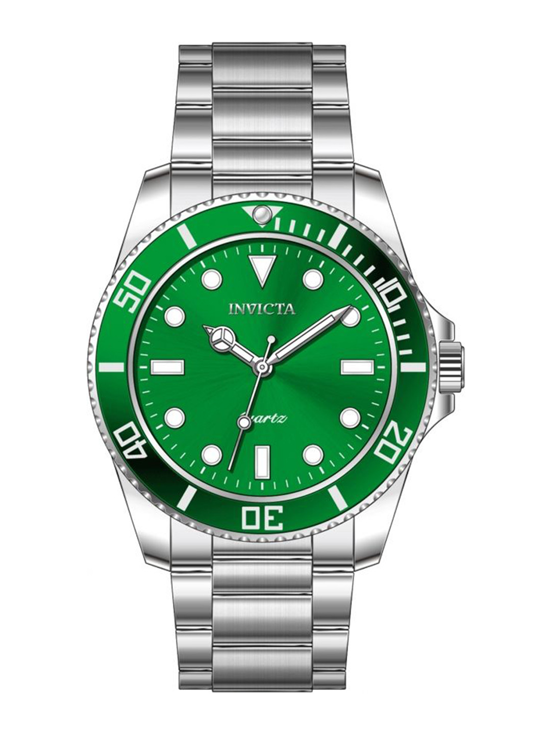 Invicta Men Dial & Stainless Steel Bracelet Style Straps Analogue Watch 69403