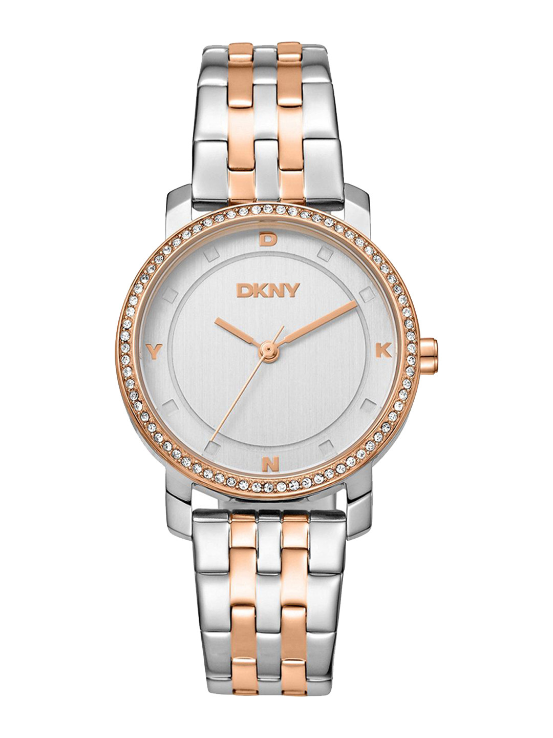 DKNY Astoria Glitz Women Stainless Steel Bracelet Style Straps Analogue Watch DK1L065M0085