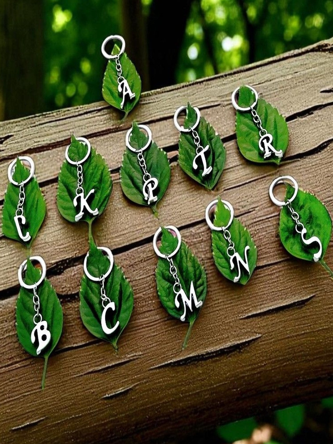 ADOREAL Alphabet M Keychain