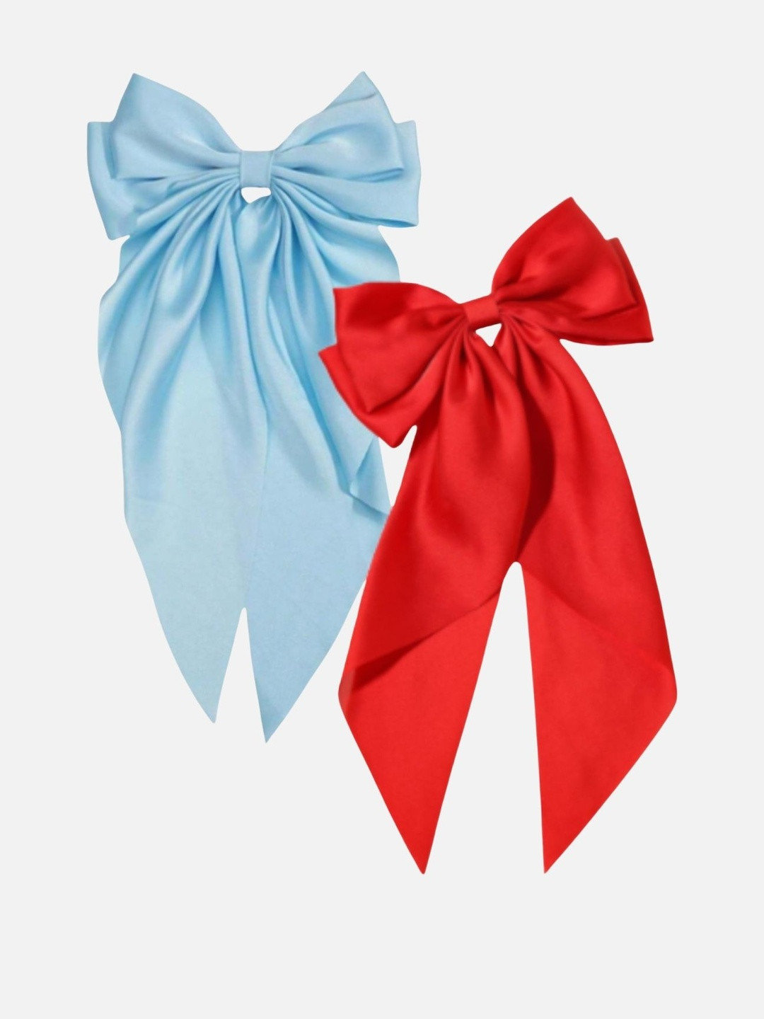 Rovlina Women Set of 2 Fabric Bow Hair Accessory Set