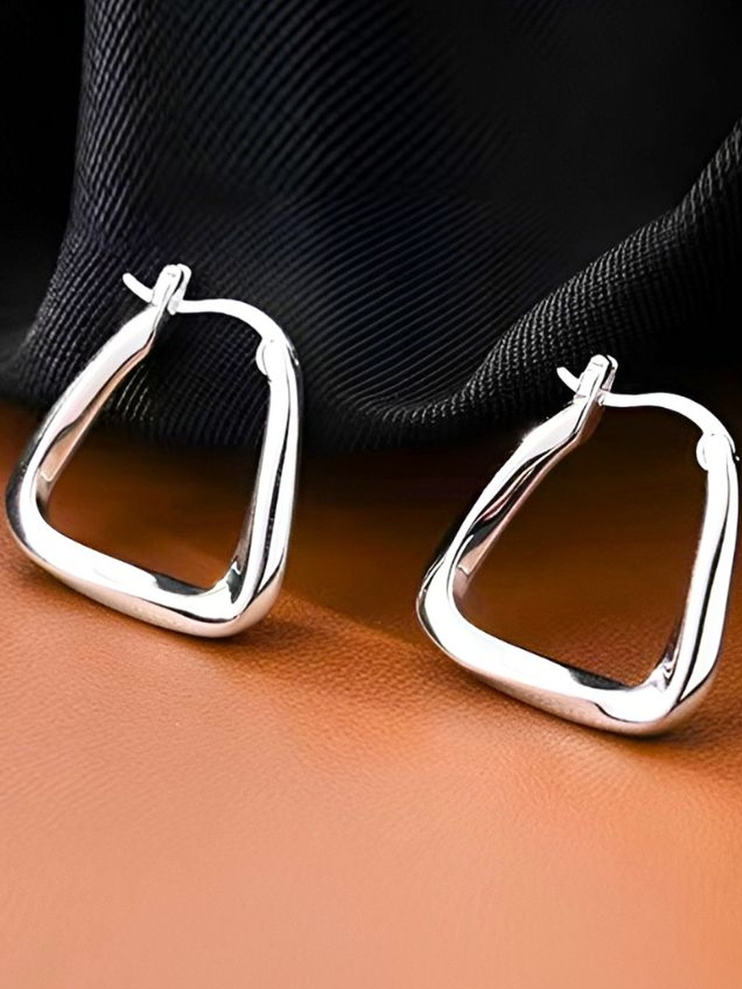 DressBerry Stylio Hookie Silver Style Korean Earrings