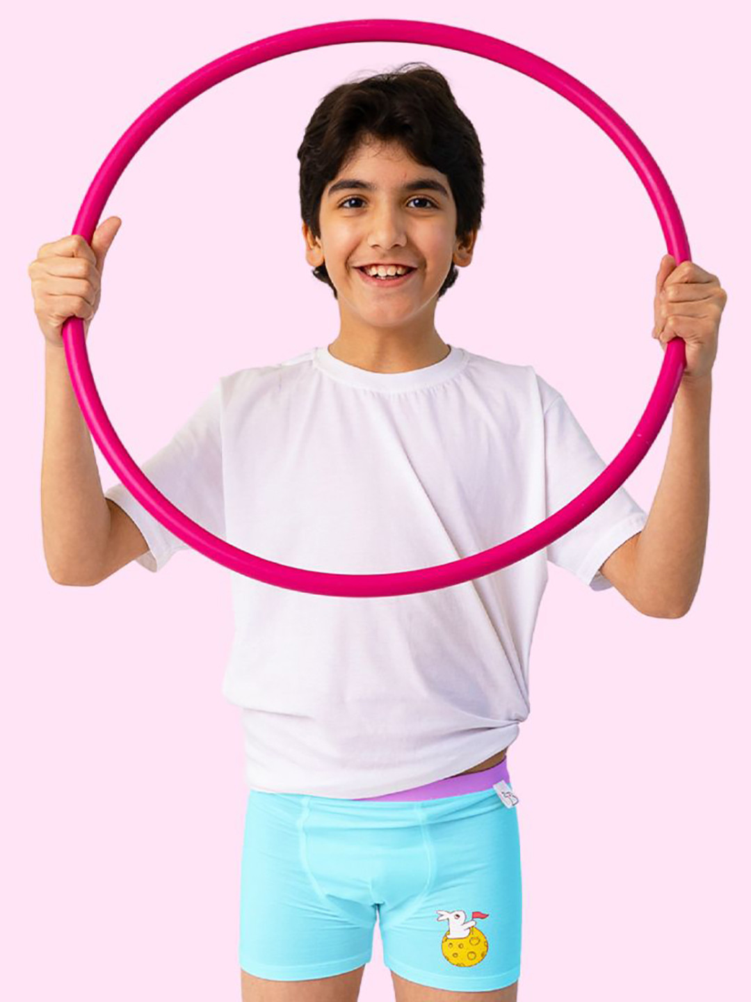 SuperBottoms Boys Printed Anti Bacterial Long Trunk Und-B-TR-SM-8-10Y-1P