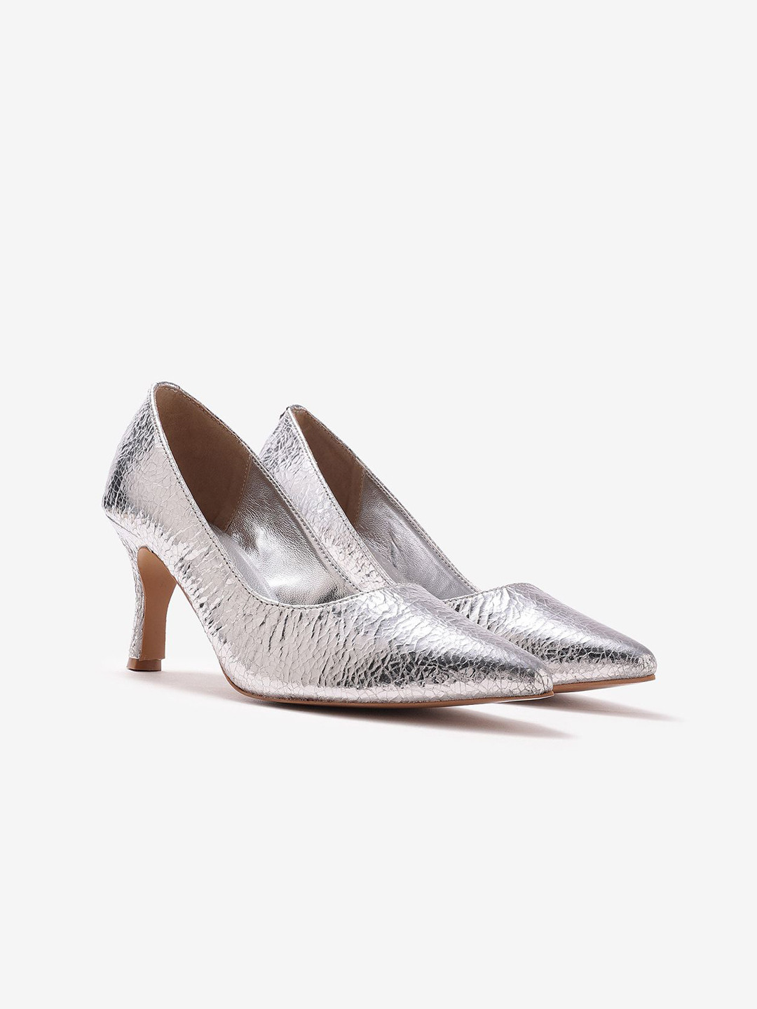 Pair ie Tales Women Leather Kitten Heel Pumps