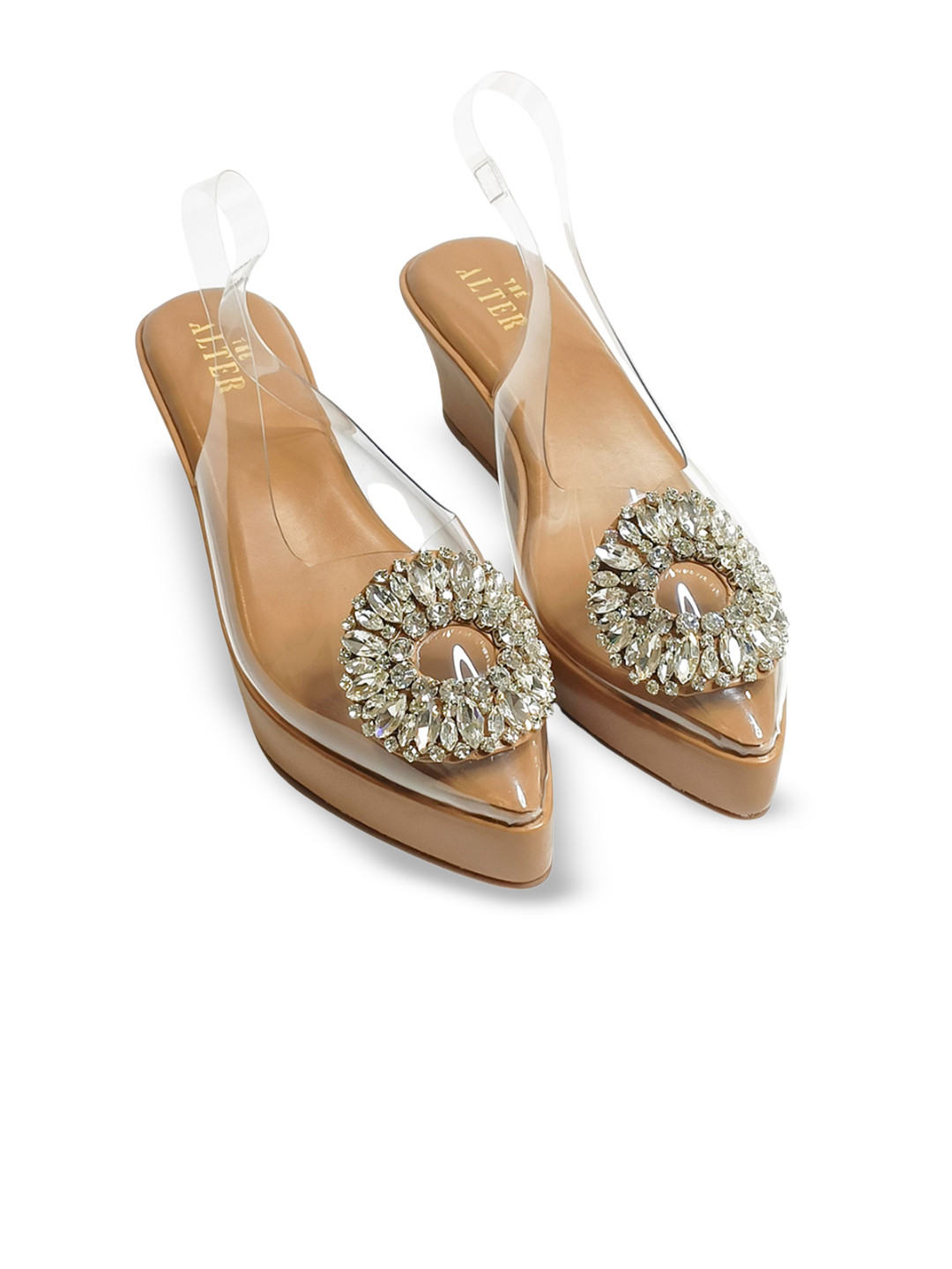 THE ALTER Women Embellished Flatform Pumps