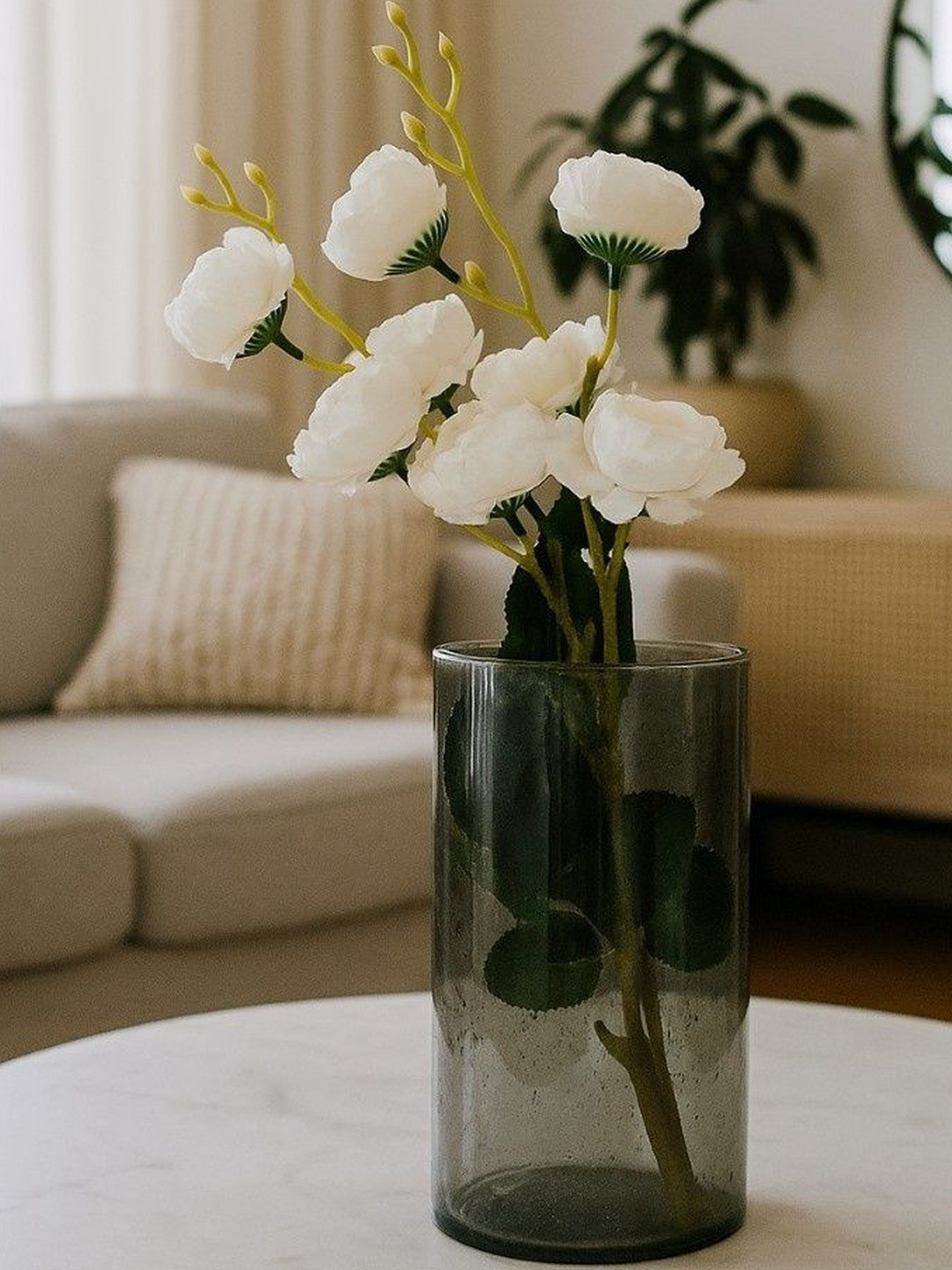 LHC Home Decor Centerpiece  Attractive Glass Vase Without Flower