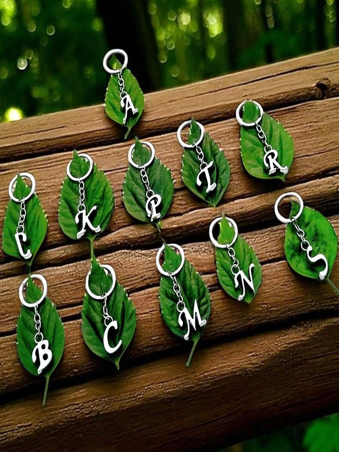 ADOREAL Alphabet P Keychain