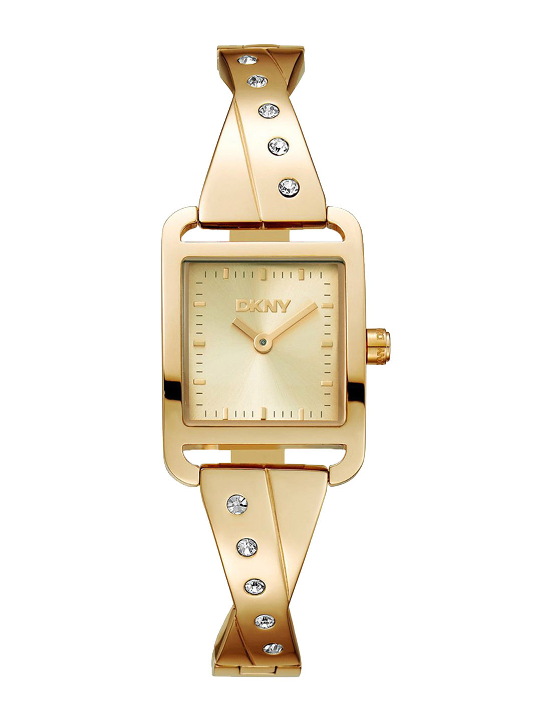 DKNY City Bangle Women Stainless Steel Bracelet Style Straps Analogue Watch DK1L005M0025