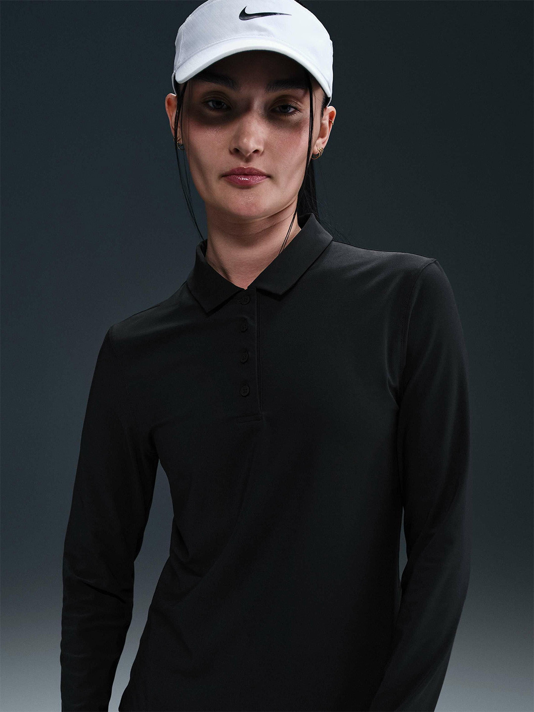 Nike Victory Women Dri-FIT Long-Sleeve Polo T-shirt