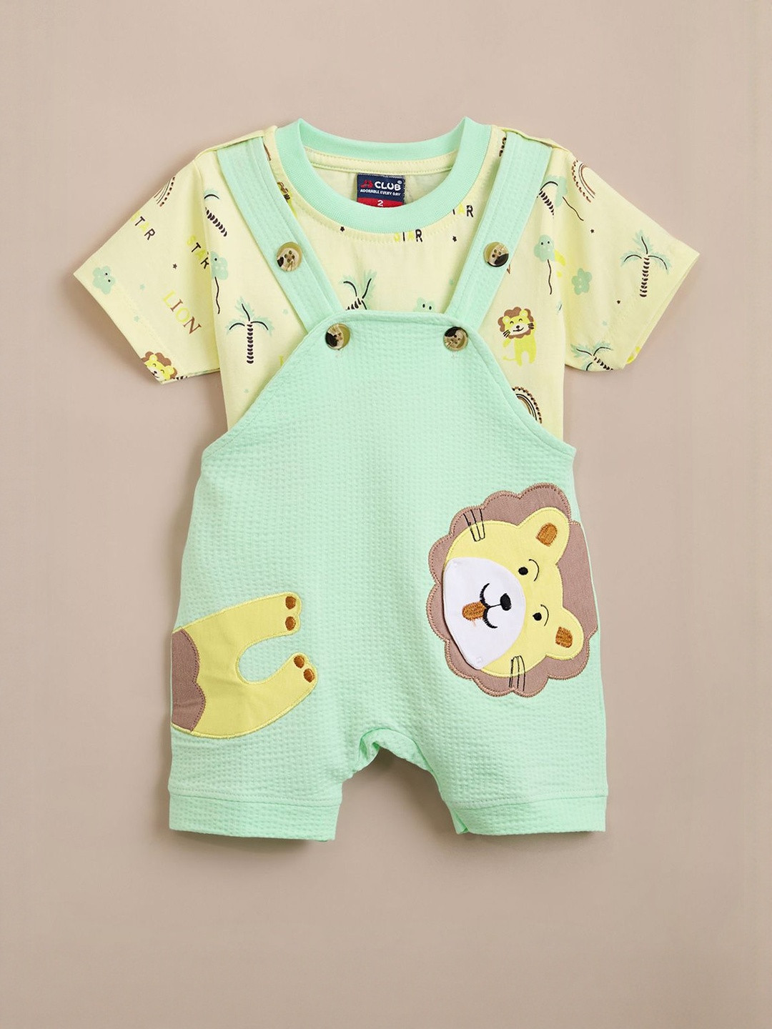 Hopscotch Kids 2 Piece Mini Mane Event Overall Set