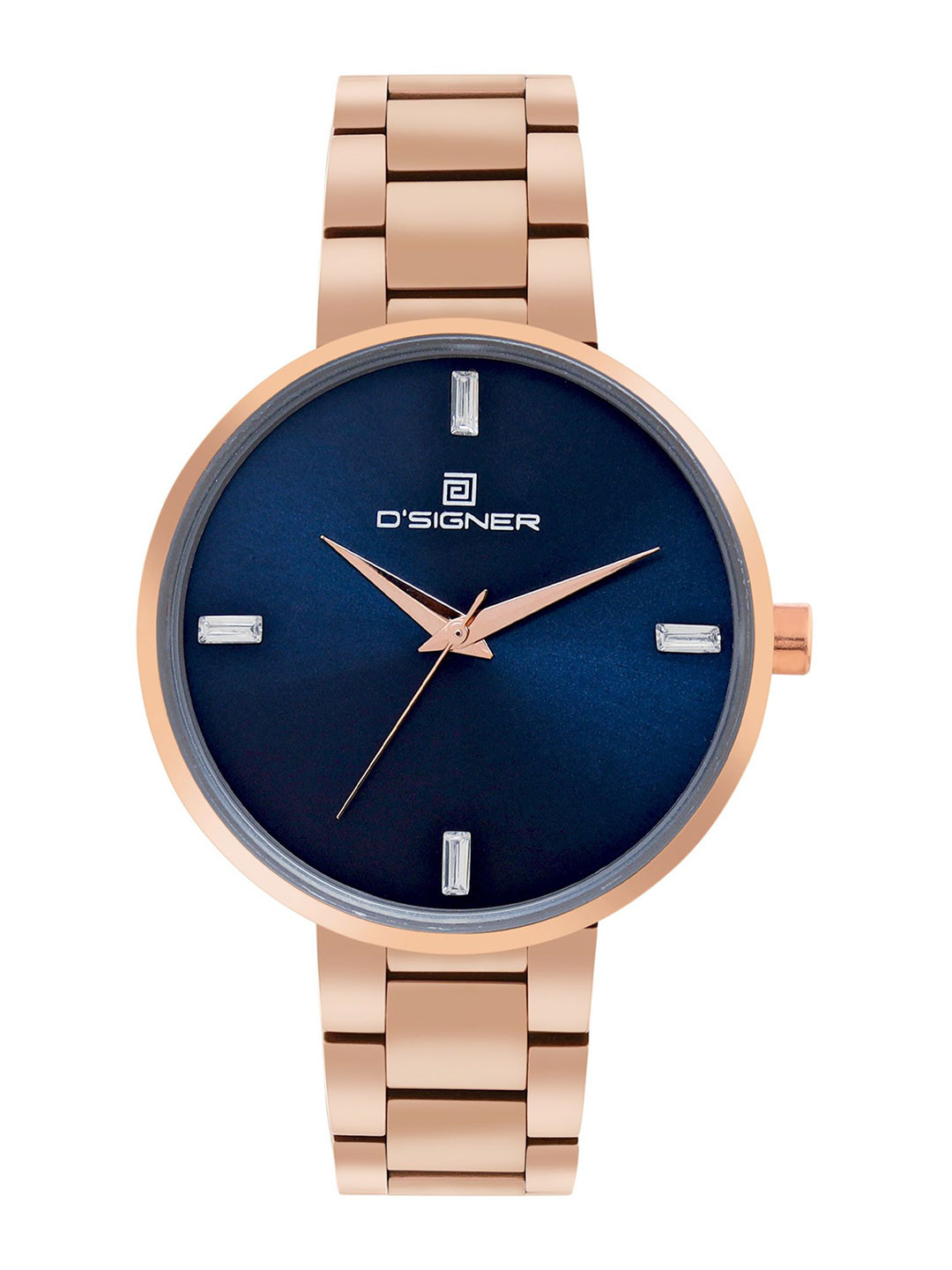 D'SIGNER Women Dial & Stainless Steel Bracelet Style Straps Analogue Watch 794RGM.5L