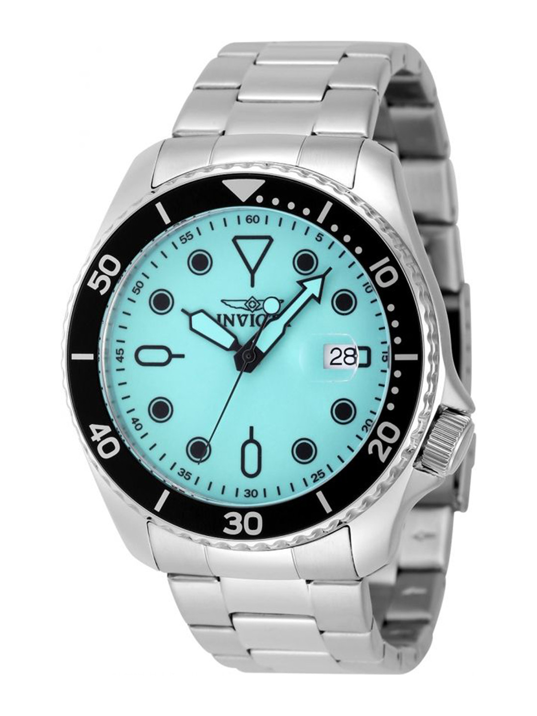 Invicta Pro Diver Men Dial & Stainless Steel Bracelet Style Straps Analogue Watch 48883