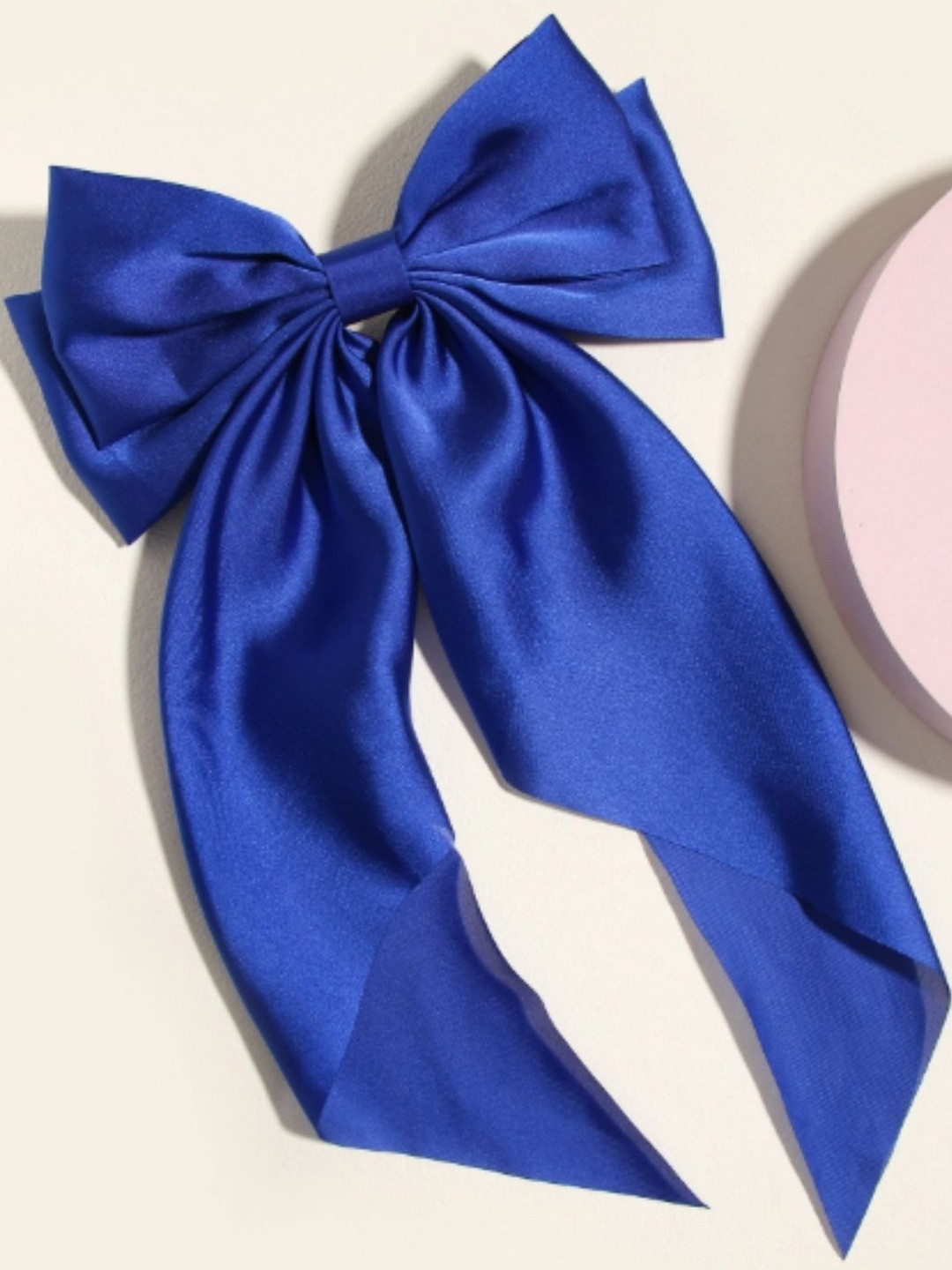 Rovlina  Women Satin Hair Bow Clips