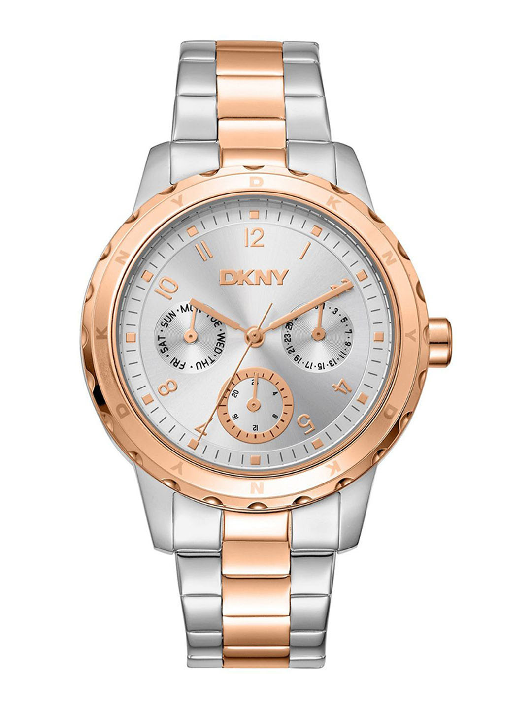 DKNY Park Ave Multi Women Bracelet Style Straps Analogue Multi Function Watch DK1L054M0085