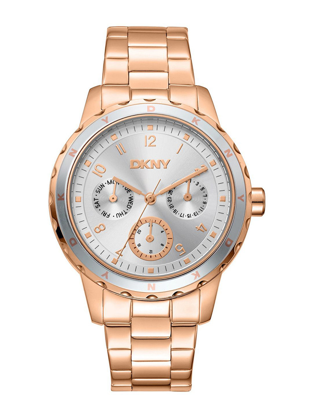 DKNY Park Ave Multi Women Stainless Steel Straps Analogue Watch DK1L054M0065