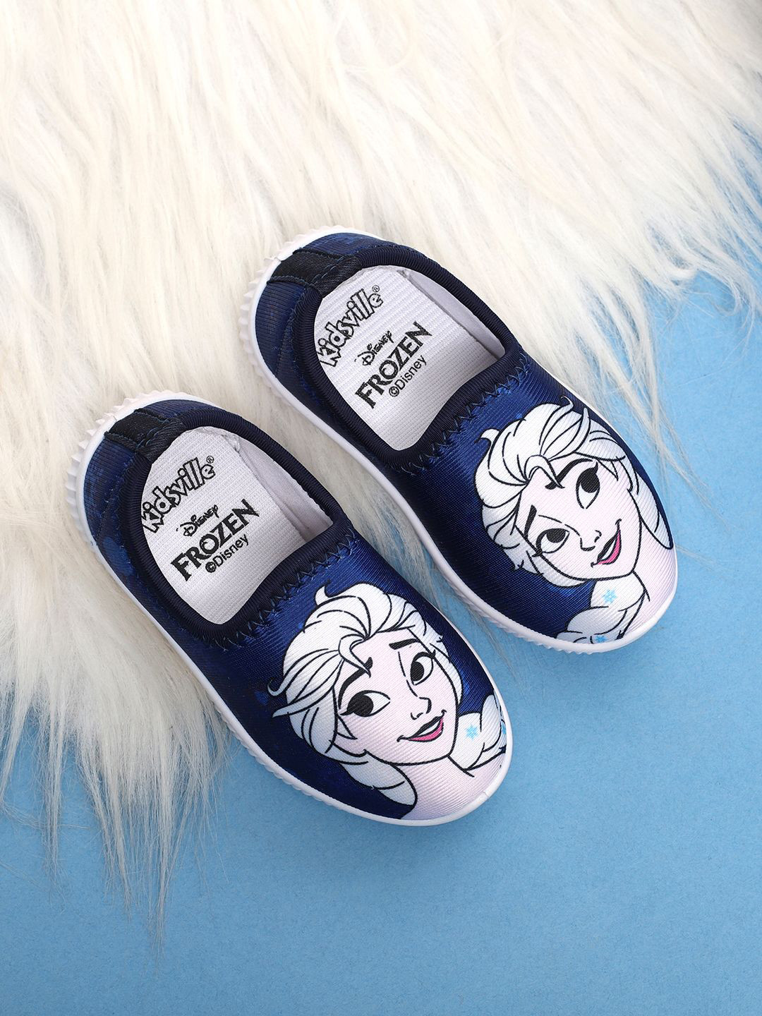 Kids Ville Girls Slip-On Frozen Printed Casual Shoes