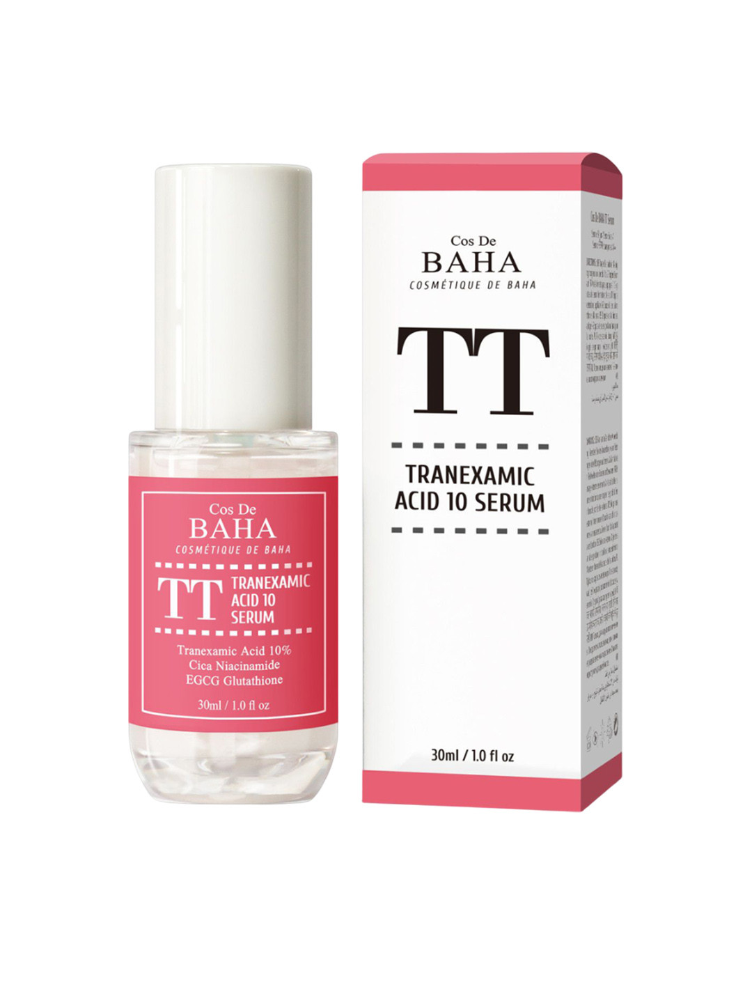 Cos de Baha 10% Tranexamic Acid & 2% Niacinamide Face Serum - 30 ml